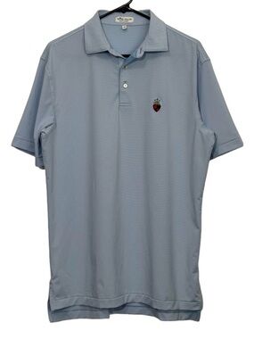 Peter Millar Summer Comfort 2016 Concession Cup RARE Stripe Golf Jersey Polo M